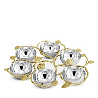 Michael Aram Botanical Leaf Gold Seder Plate