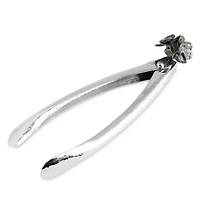 Black Orchid Spring Lock Tongs, Small