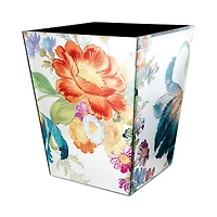 Mackenzie-Childs Flower Market Reflections Waste Bin