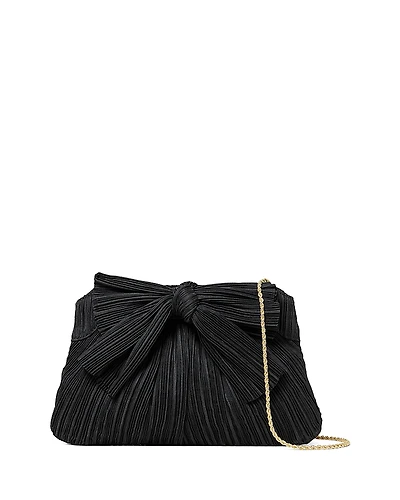 Loeffler Randall Rayne Small Pleated Bow Frame Clutch