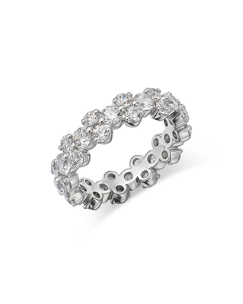 Bloomingdale's Fine Collection Diamond Cluster Eternity Band, 4.0 tcw,