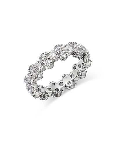 Bloomingdale's Fine Collection Diamond Cluster Eternity Band, 4.0 tcw,