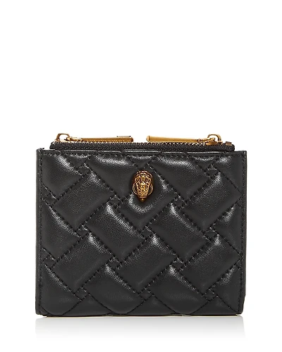 Kurt Geiger London Quilted Leather Bifold Wallet