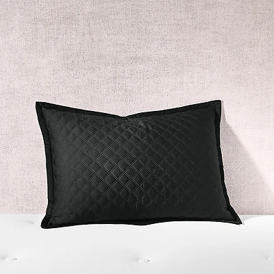 Hudson Park Double Diamond Quilted King Sham