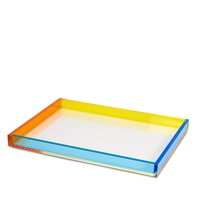 Multicolor Lucite Tray
