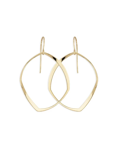 Bloomingdale's Fine Collection Abstract Oval Drop Earrings