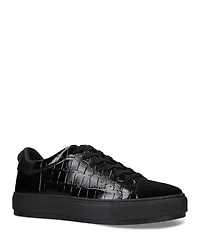 Men's Laney Croc Embossed Low Top Sneakers