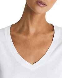 Luana Cotton V Neck Tee