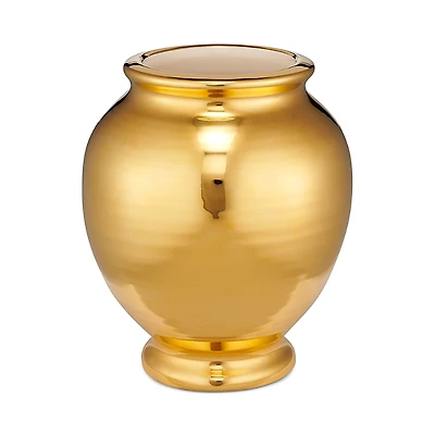 Aerin Siena Small Vase, Gold