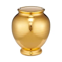 Aerin Siena Small Vase, Gold