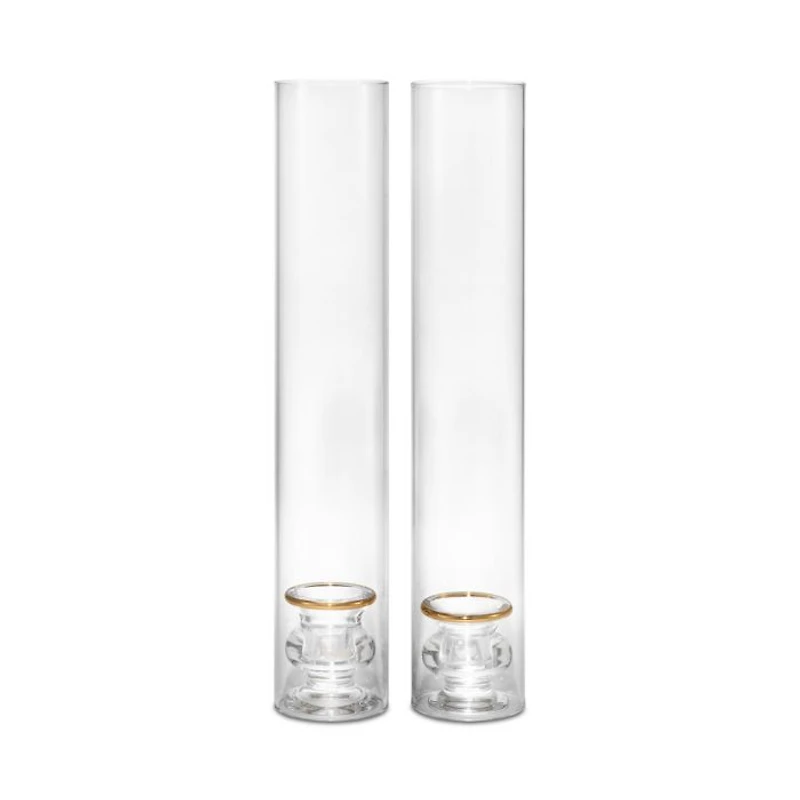 Sancia Taper Holder with Sleeve, Set of 2