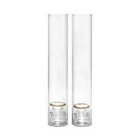 Sancia Taper Holder with Sleeve, Set of 2
