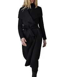 Mai Lightweight Wrap Wool Coat