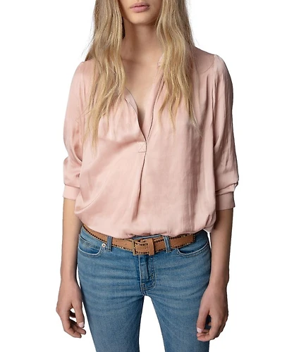 Tink Satin Blouse