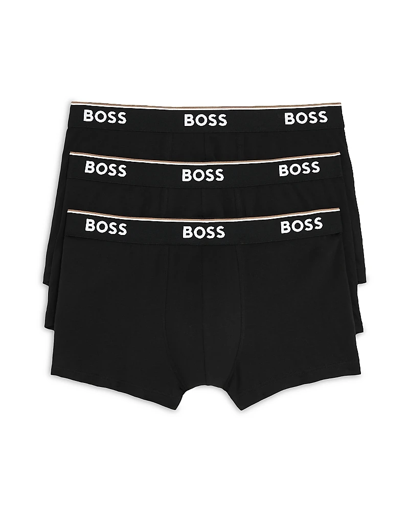 Boss Power Cotton Blend Trunks