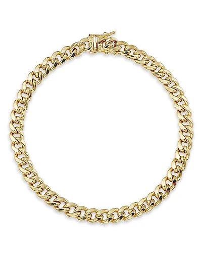 Bloomingdale's Fine Collection Men's Miami Cuban Chain Bracelet