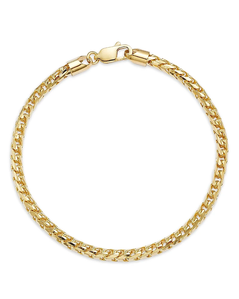 Bloomingdale's Fine Collection Men's Franco Link Chain Bracelet