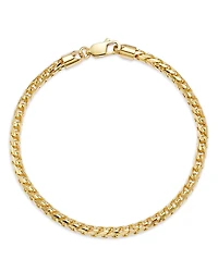 Bloomingdale's Fine Collection Men's Franco Link Chain Bracelet