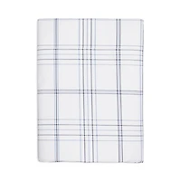 Matouk August Plaid Flat Sheet, Full/Queen
