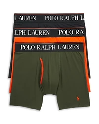 Polo Ralph Lauren Logo Waistband Boxer Briefs, Pack of 3