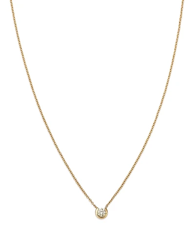 Bloomingdale's Fine Collection Diamond Solitaire Necklace