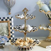 Courtly Check Three-Tier Sweet Stand