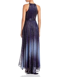 Metallic Ombré Gown - Exclusive