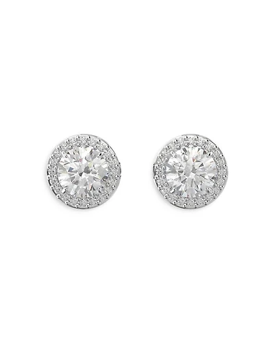 Una Pavé Stud Earrings