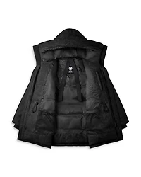 Langford Hooded Wool Blend Down Parka