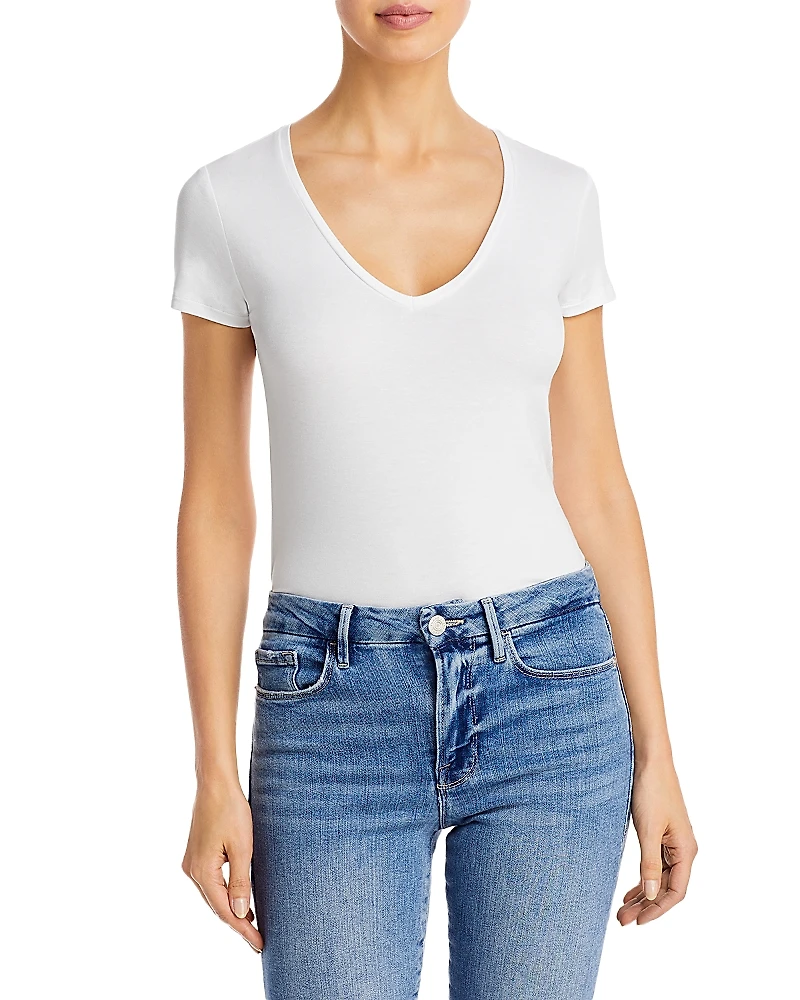 Majestic Filatures V-Neck Tee