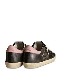 Women's Super-Star Almond Toe Laminated Camouflage Sneakers