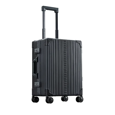 Aleon 21 Aluminum Carry On Spinner Suitcase