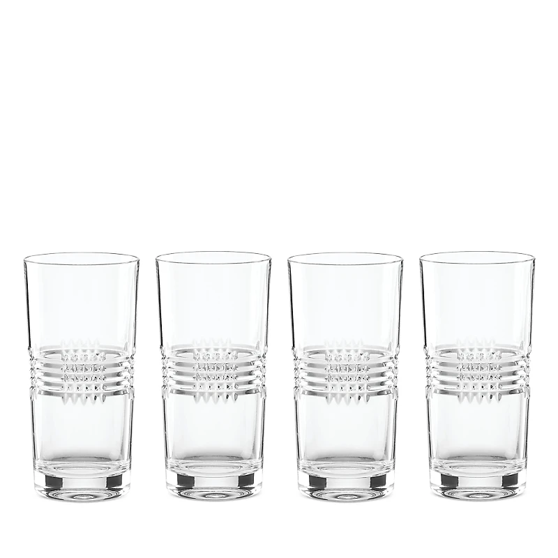 Reed & Barton Sloane Highball Glasses, Set of 4