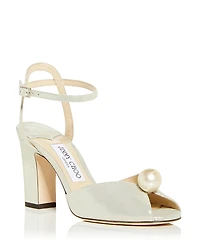 Jimmy Choo Women's Sacaria 85 High Block Heel Sandals