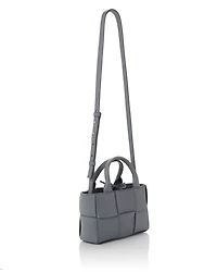 Arco Woven Intreccio Leather Tote