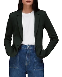 Whistles Slim Jersey Blazer