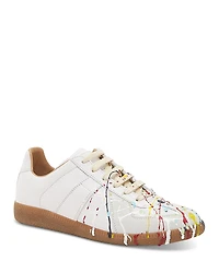 Maison Margiela Women's Lace Up Low Top Sneakers