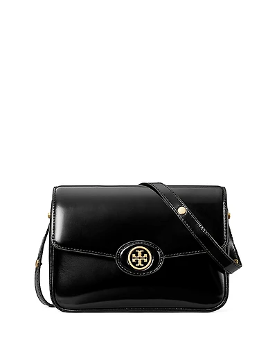 Tory Burch Robinson Spazzolato Leather Convertible Shoulder Bag