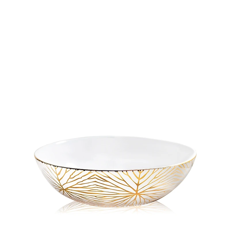 Talianna Lily Pad Low Serving Bowl