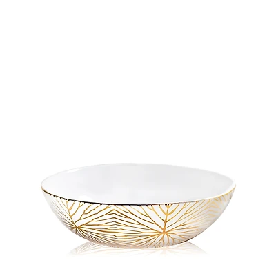 Talianna Lily Pad Low Serving Bowl