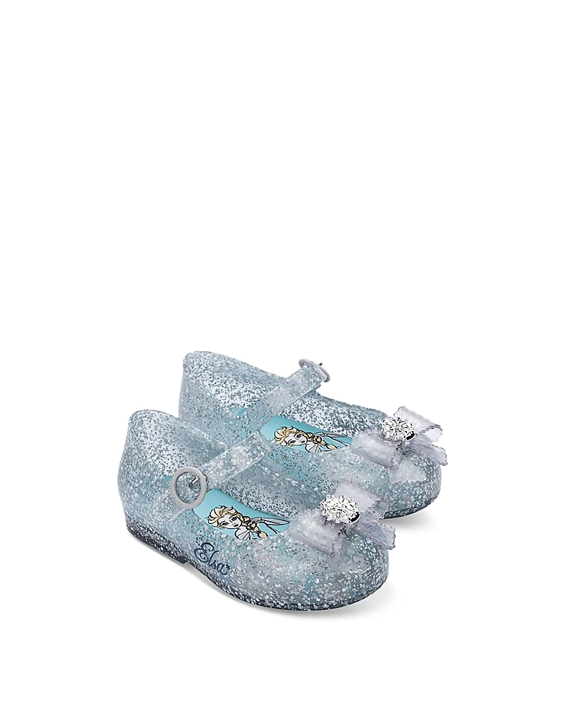 Mini Melissa Girls' Sweet Love Disney Princess Flats - Toddler