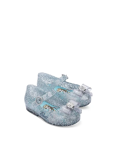 Mini Melissa Girls' Sweet Love Disney Princess Flats - Toddler