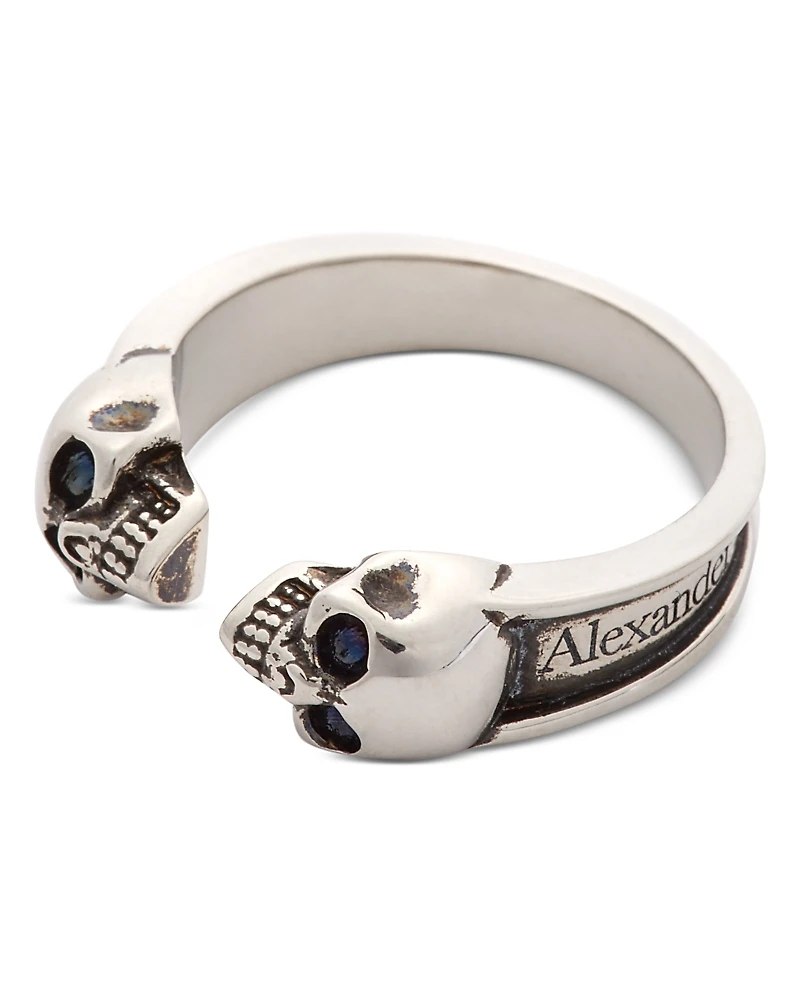 Alexander McQUEEN Twin Skull Ring