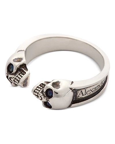 Alexander McQUEEN Twin Skull Ring