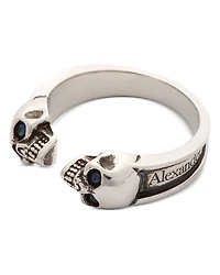 Alexander McQUEEN Twin Skull Ring