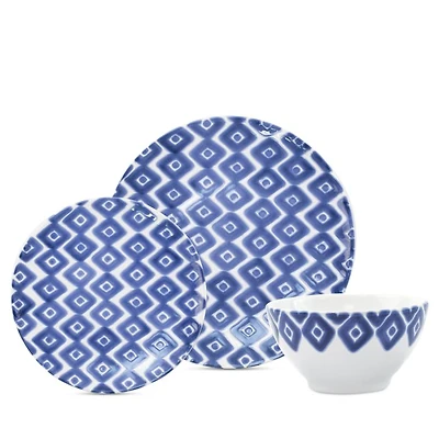 Santorini Diamond 3 Piece Place Setting