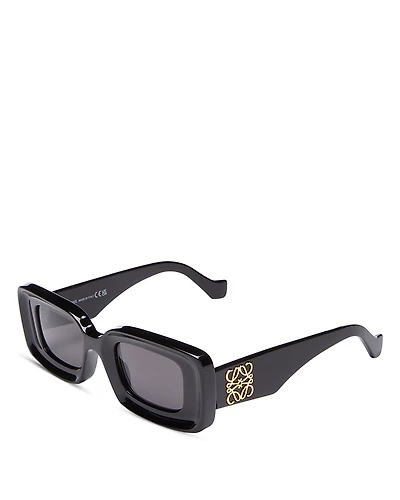 Loewe Chunky Anagram Rectangular Sunglasses