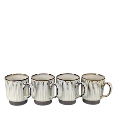 Colonnade Mugs, Set of 4