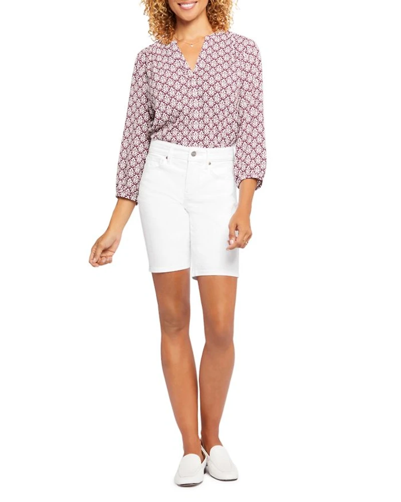 Ella Side Slit Bermuda Shorts