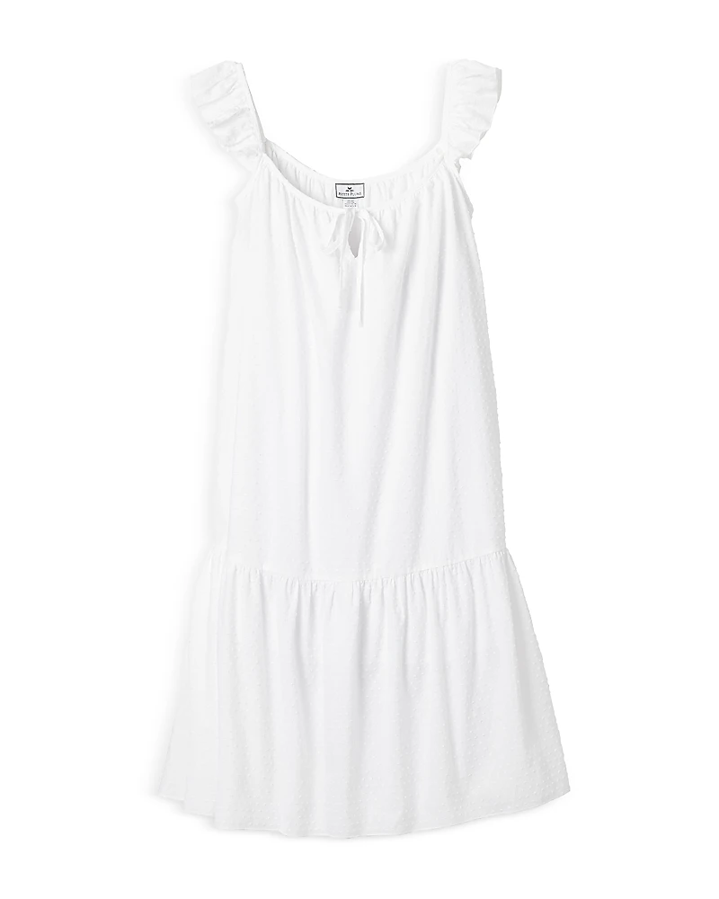 Petite Plume Celeste Swiss Dot Nightgown